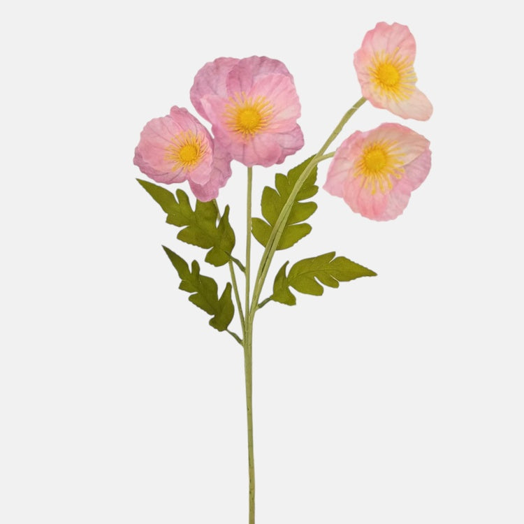 Anemone x 4 tekokukka vaaleanpunainen - Tekokukat.fi