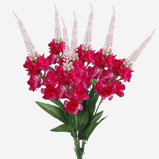 Delphinium-kimppu x 7 tekokukkakimppu kauneus - Tekokukat.fi