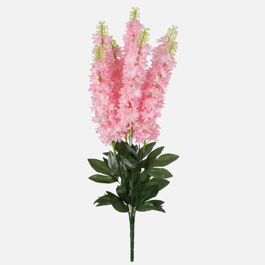 Delphinium x 7 tekokukkakimppu t.t. pinkki - Tekokukat.fi