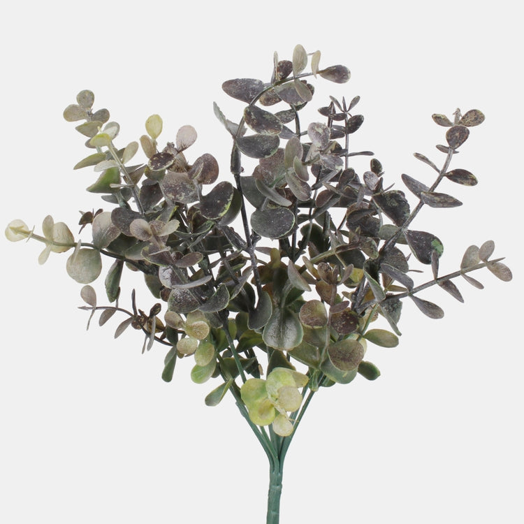 Eukalyptus tekokukkakimppu harmaa/vaaleanruskea - Tekokukat.fi