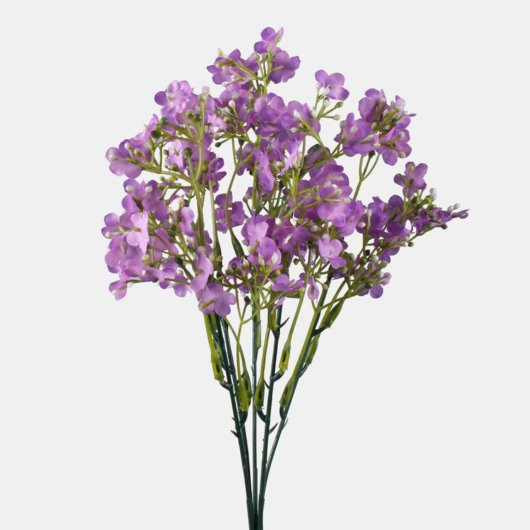 Gypsophila-kimppu tekokukkakimppu t.t. lila - Tekokukat.fi