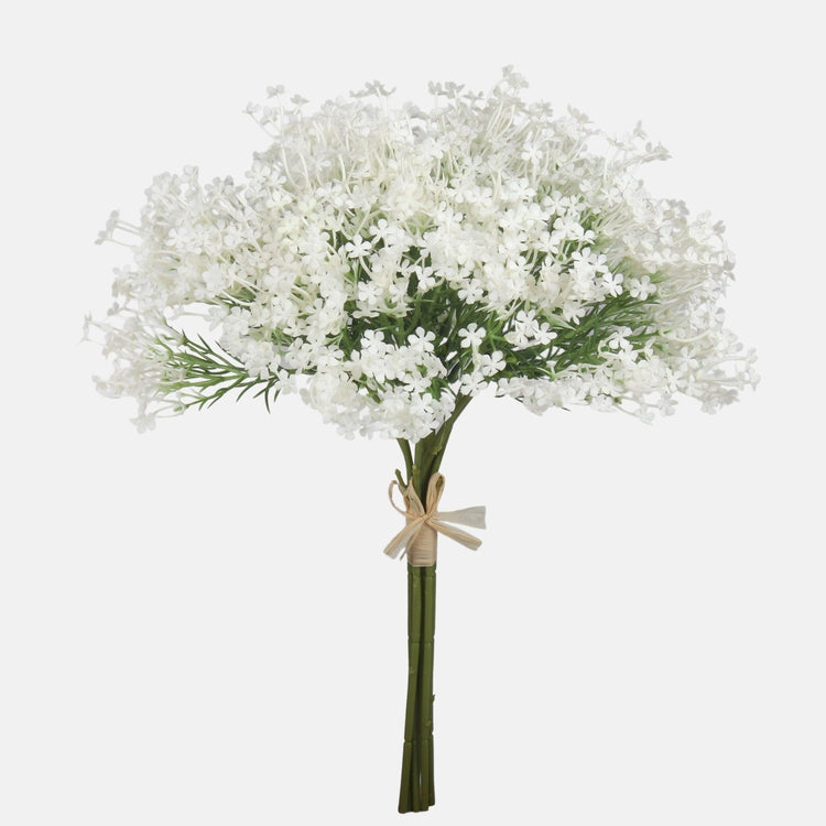 Gypsophila nippu tekokukkakimppu valkoinen - Tekokukat.fi