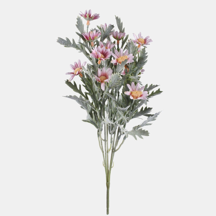 Kamomilla tekokukkakimppu vaaleanpunainen - Tekokukat.fi