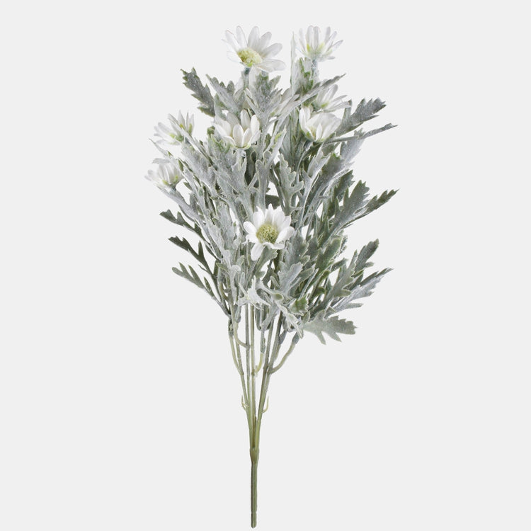 Kamomilla tekokukkakimppu valkoinen - Tekokukat.fi