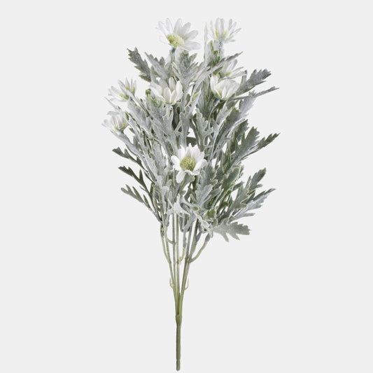 Kamomilla tekokukkakimppu valkoinen - Tekokukat.fi