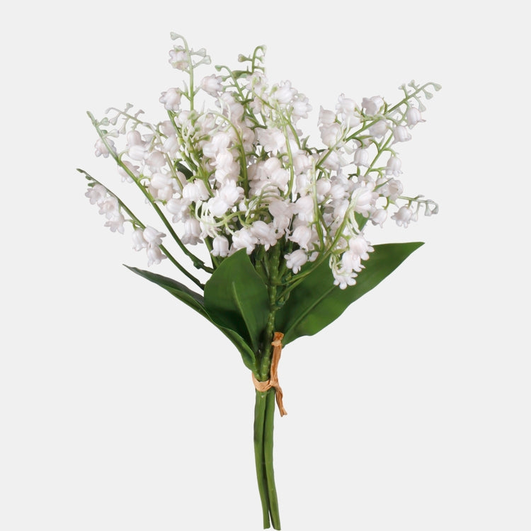 Kielo tekokukkakimppu valkoinen - Tekokukat.fi