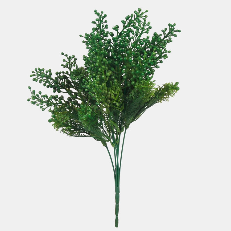 Lupiinikimppu tekokukkakimppu vihreä - Tekokukat.fi