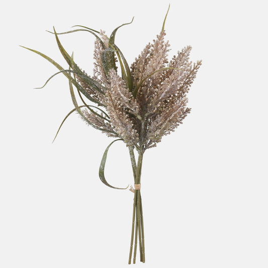 Lythrum-kimppu tekokukkakimppu beige - Tekokukat.fi