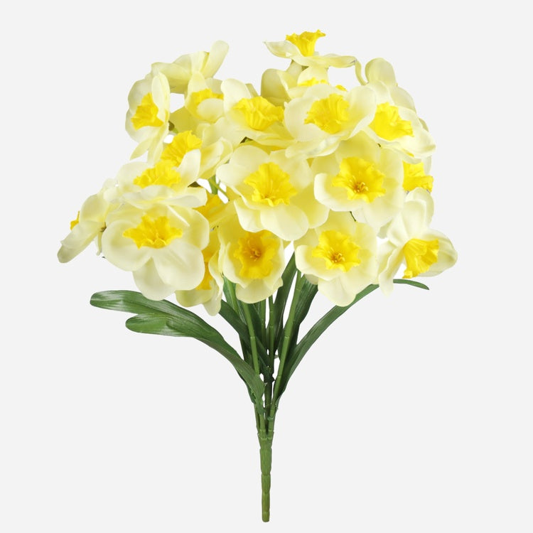 Narsissi x 7 tekokukkakimppu t.t. keltainen - Tekokukat.fi