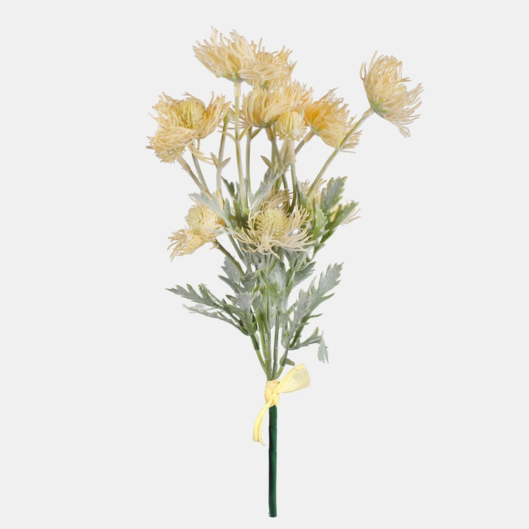 Ohdake tekokukkakimppu keltainen - Tekokukat.fi