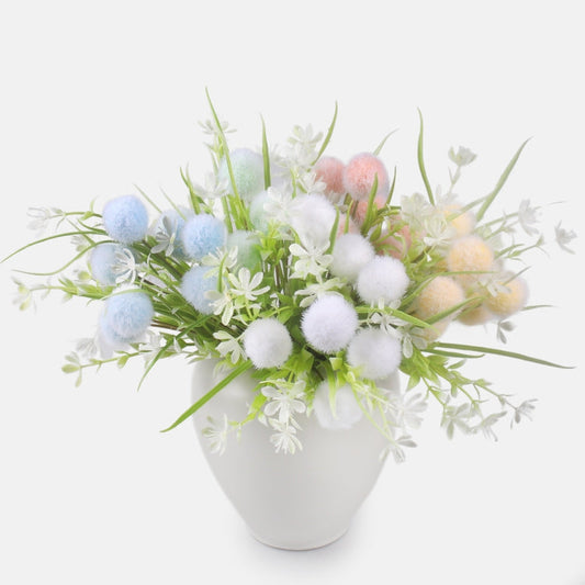 Ohdake x 7 tekokukkakimppu satunnainen väri 1 - Tekokukat.fi