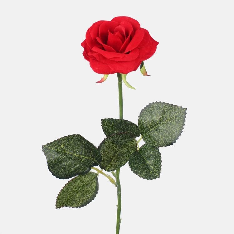 Ruusu punainen - Tekokukka - Tekokukat.fi