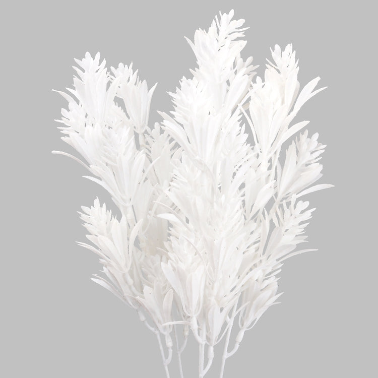 Talvikimppu tekokukkakimppu valkoinen - Tekokukat.fi