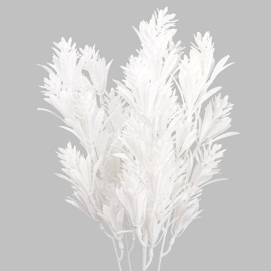 Talvikimppu tekokukkakimppu valkoinen - Tekokukat.fi