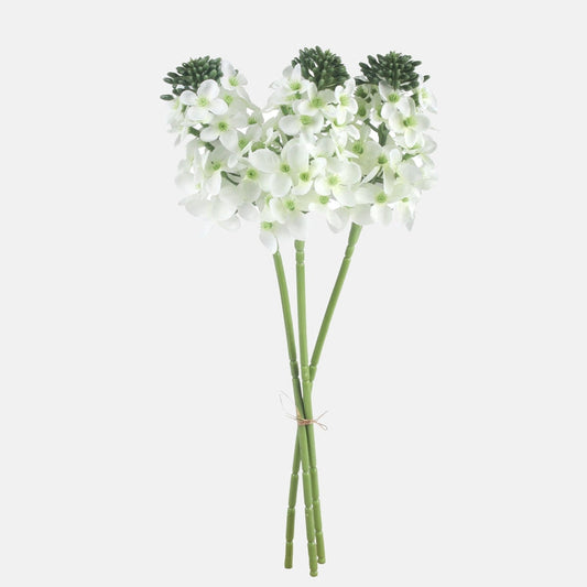 Tuberoosi x 3 tekokukkakimppu kermainen - Tekokukat.fi