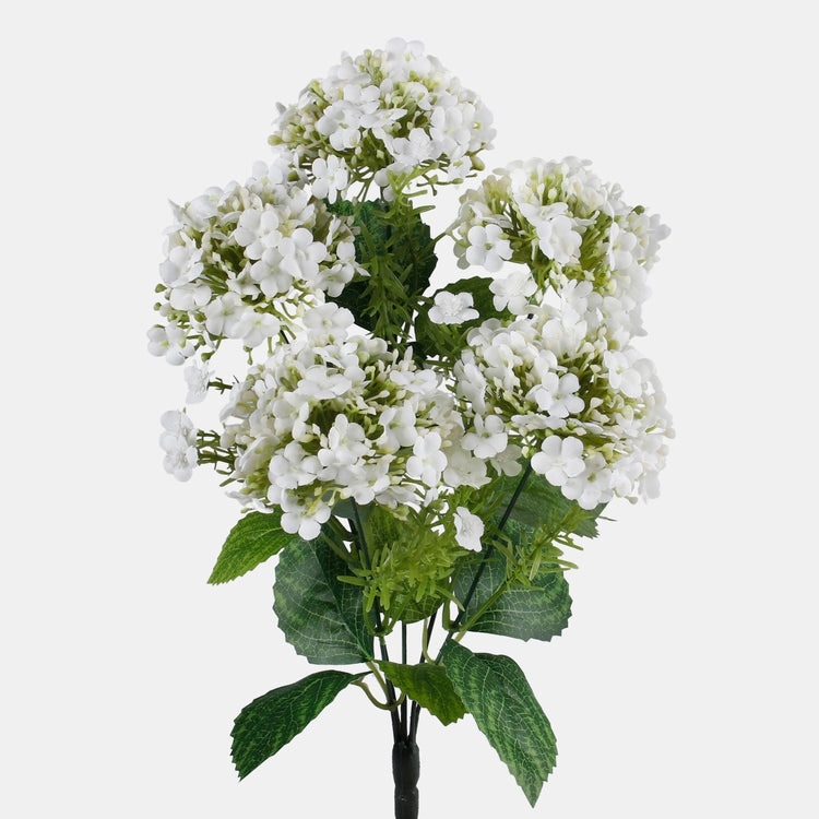 Viburnum x 5 tekokukkakimppu valkoinen - Tekokukat.fi
