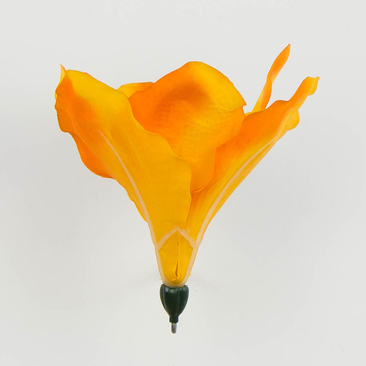 Amaryllis – tekokukkapää, satiini, 13 cm, 12 kpl