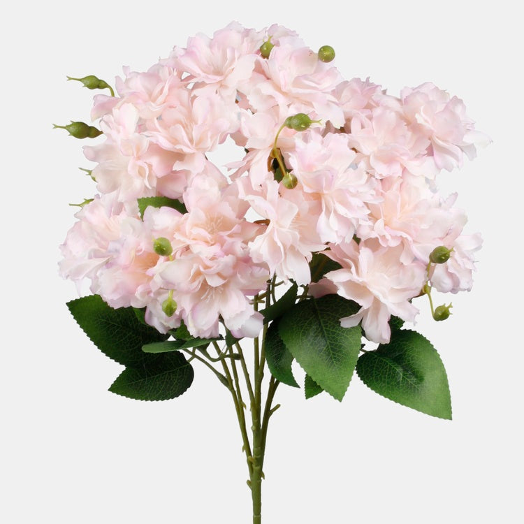 Atsalea tekokukka vaalea persikka/vaaleanpunainen - Tekokukat.fi