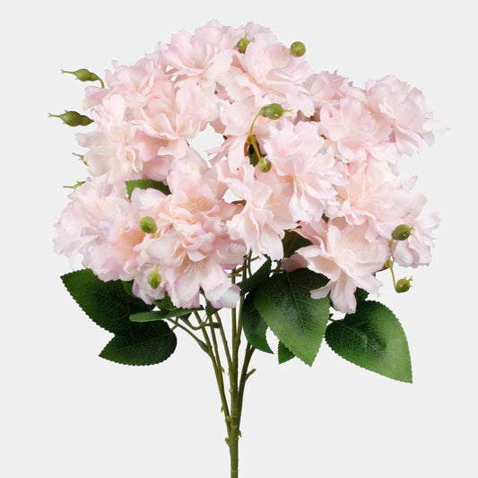 Atsalea tekokukka vaalea persikka/vaaleanpunainen - Tekokukat.fi