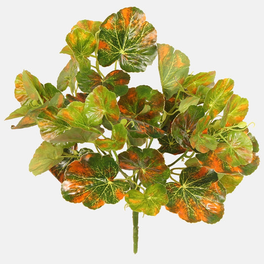 Begonia Vihreä/oranssi - Tekokukat.fi