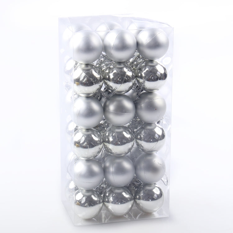 Joulukorut x 36 kpl Hopea - Tekokukat.fi