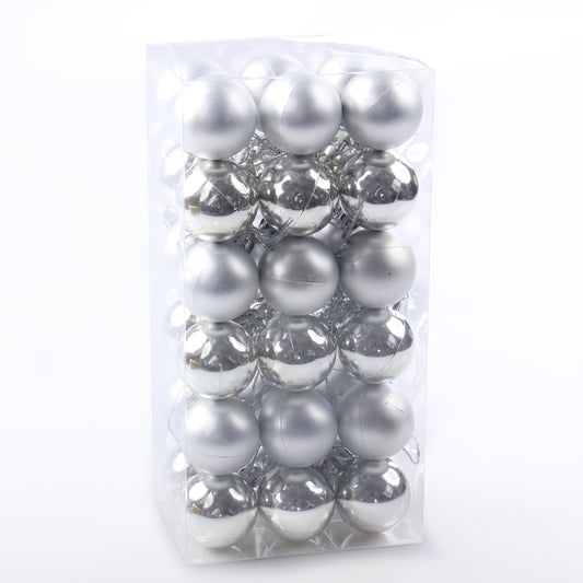 Joulukorut x 36 kpl Hopea - Tekokukat.fi