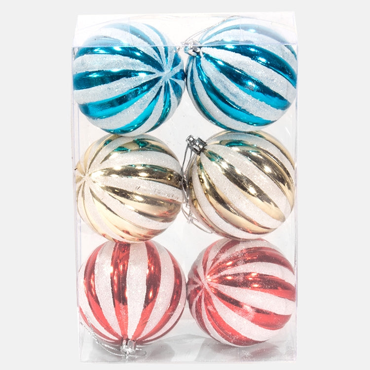 Joulukoristeita x 6 kpl Sekoita 1 - Tekokukat.fi