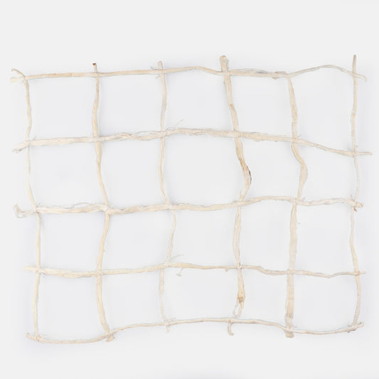 Ruskea verkko valkaistu 50 cm/40 cm - Tekokukat.fi