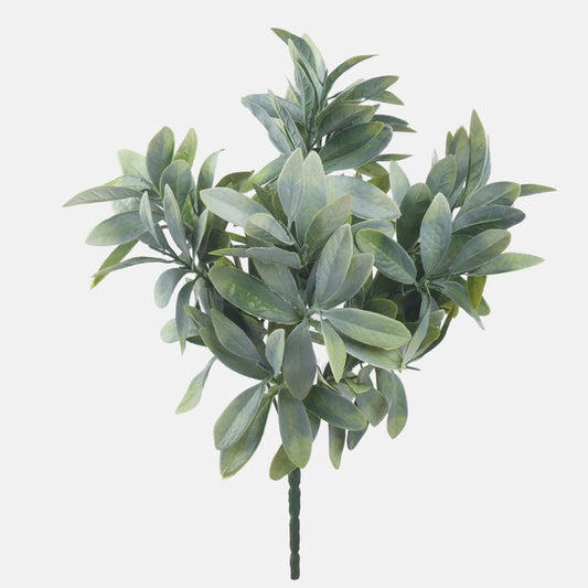 Laurel-kimppu vihreä/valkoinen - Tekokukat.fi