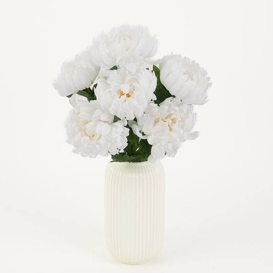 Krysanteemi kimppu x 7 Valkoinen - Tekokukat.fi