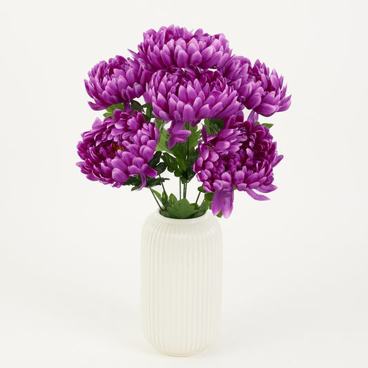 Krysanteemi kimppu x 7 Violetti - Tekokukat.fi