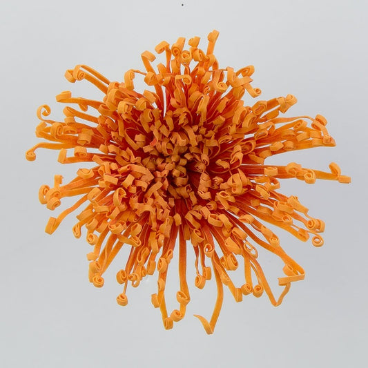 Krysanteemin pää Oranssi - Tekokukat.fi