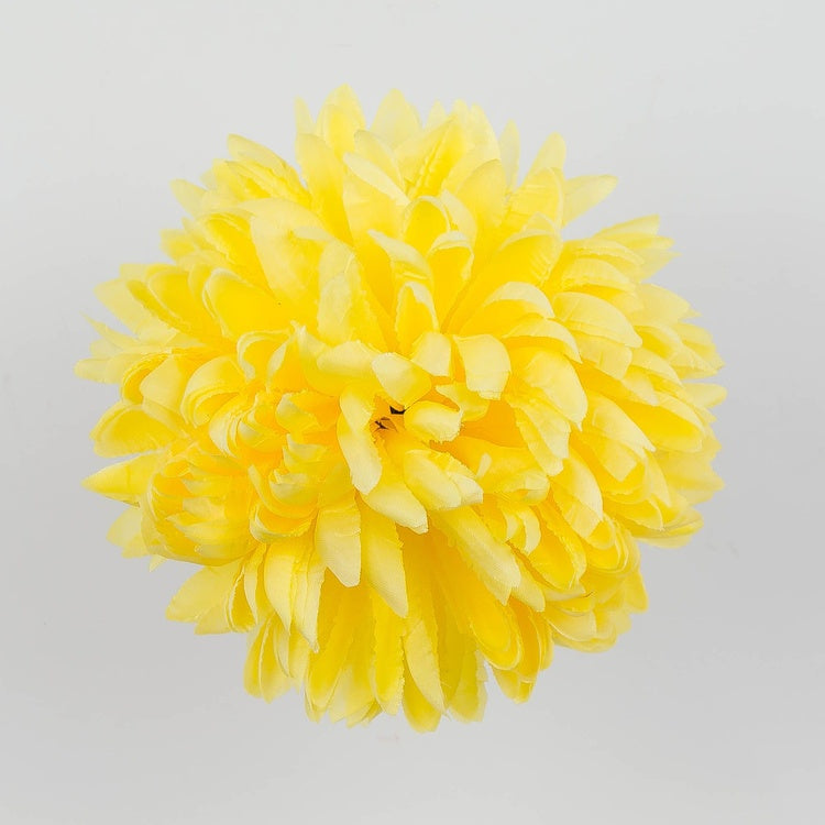 Krysanteemin pää Keltainen - Tekokukat.fi