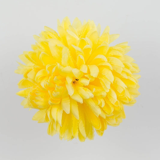 Krysanteemin pää Keltainen - Tekokukat.fi