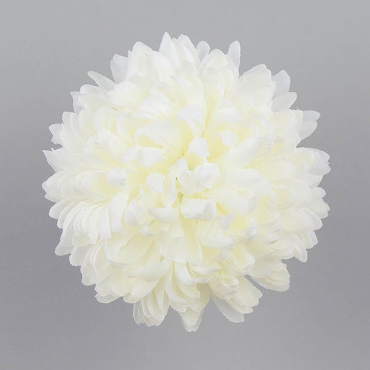 Krysanteemin pää Kerma - Tekokukat.fi