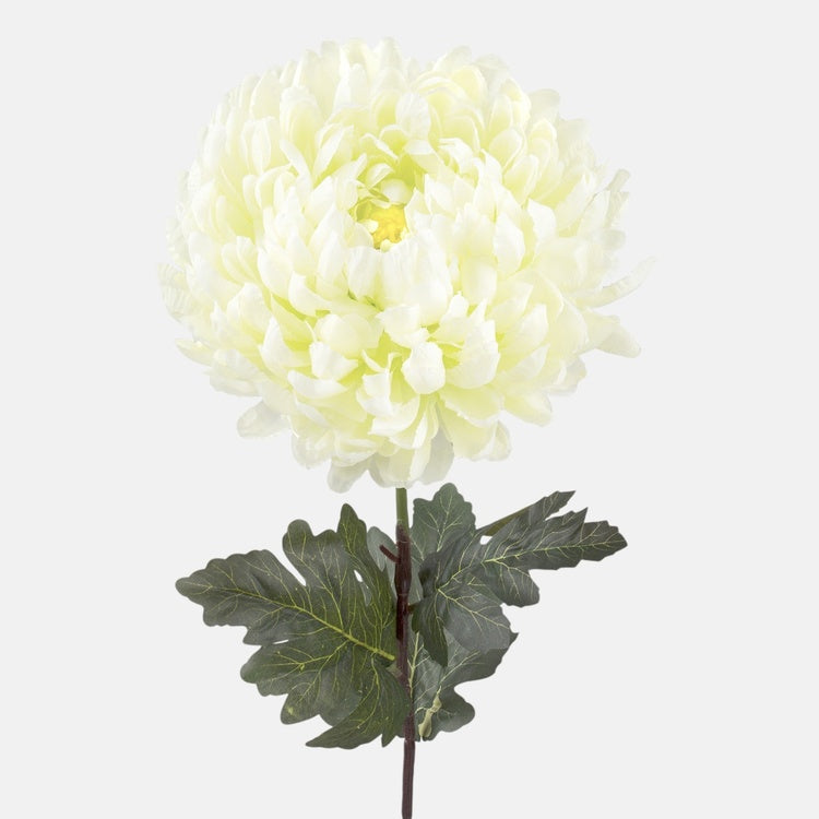 Kermanvärinen krysanteemi tekokukka 83 cm - Tekokukat