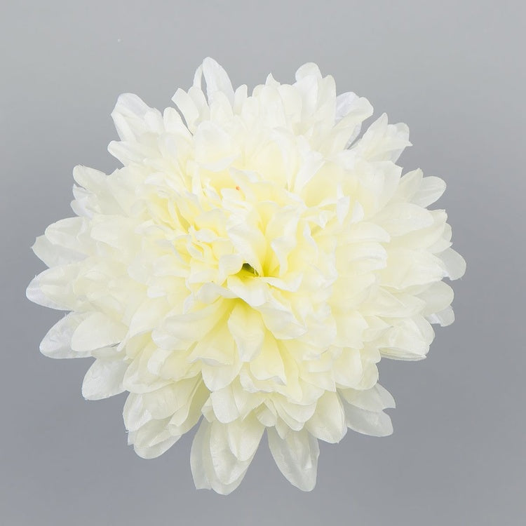 Krysanteemin pää Kerma - Tekokukat.fi