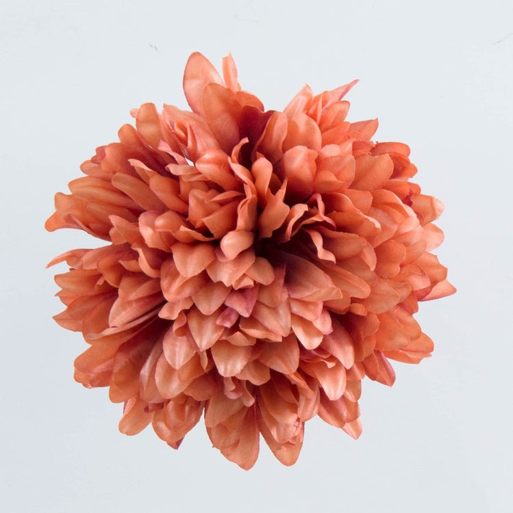 Krysanteemin pää Syksyn appelsiini - Tekokukat.fi