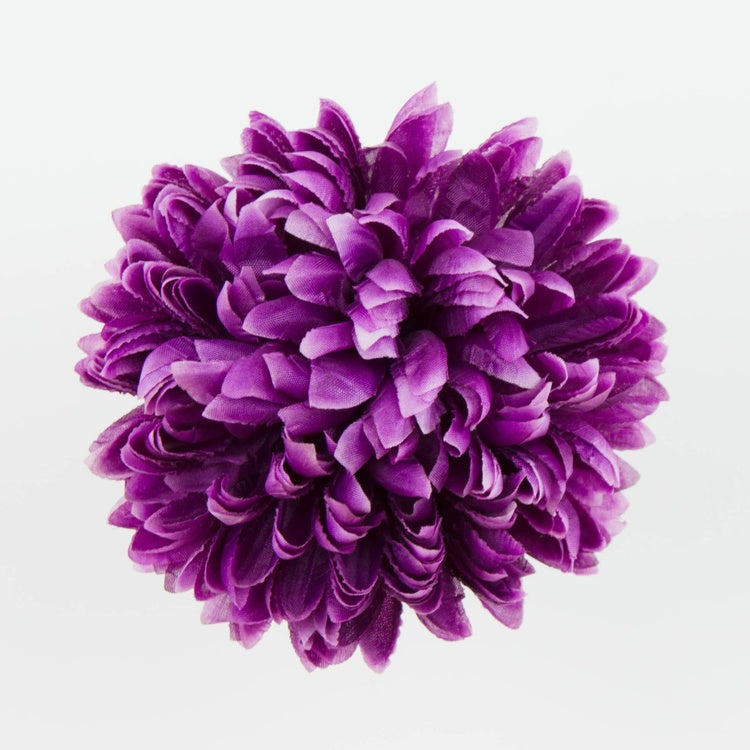 Krysanteemin pää Dk. Liila - Tekokukat.fi