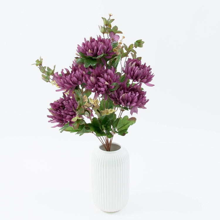 Krysanteemi kimppu Syksyinen violetti - Tekokukat.fi