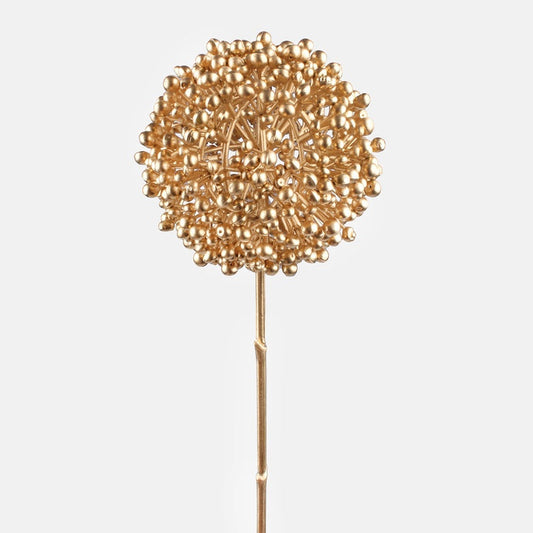 Metallinen valkosipuli kulta - Tekokukat.fi