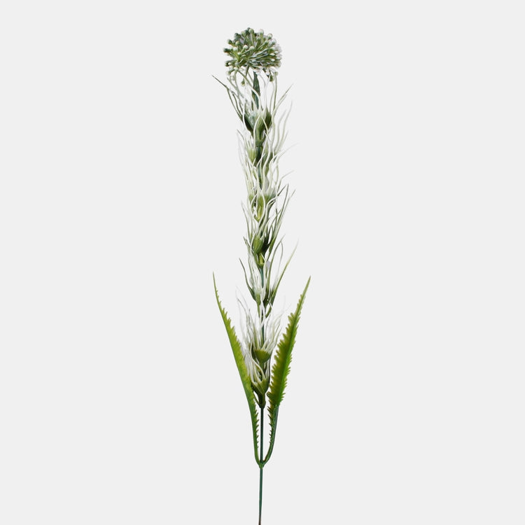 Koristeellinen valkosipuli valkoinen 4 - Tekokukat.fi