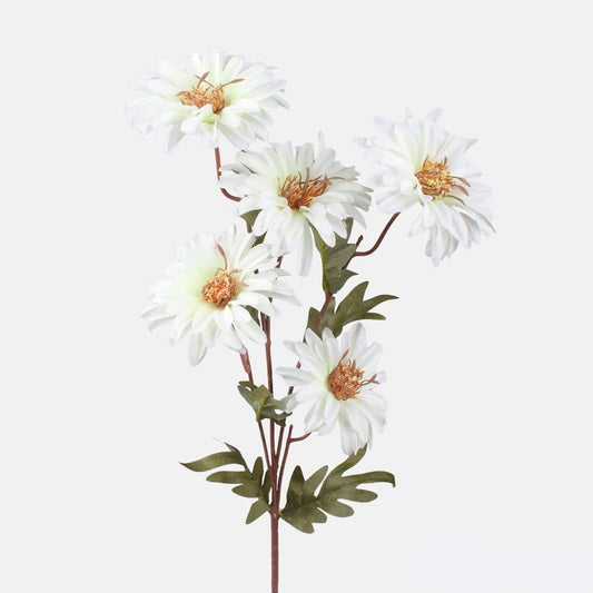 Dahlia tekokukka valkoinen - Tekokukat.fi