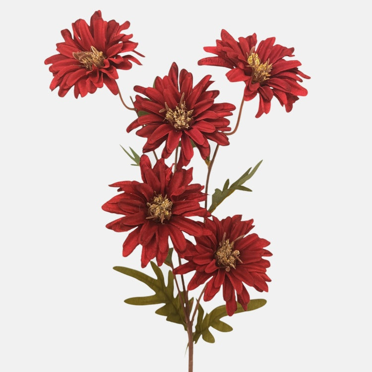 Dahlia tekokukka burgundia - Tekokukat.fi