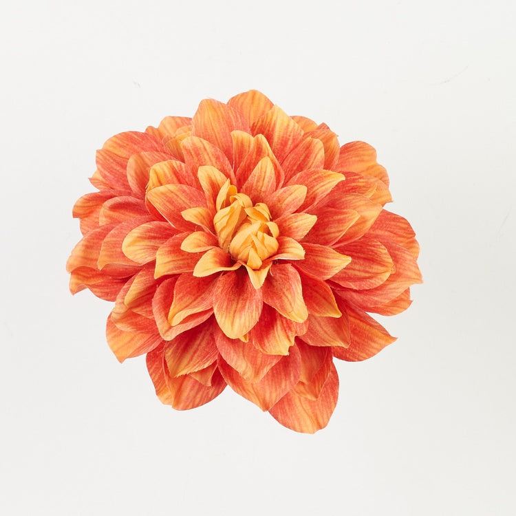 Dahlia pää Oranssi - Tekokukat.fi