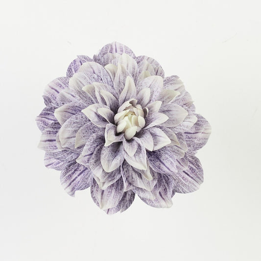 Dahlia pää Kerma/Lt. Violetti - Tekokukat.fi