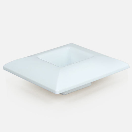 Cobra kukkaruukku 17 cm Valkoinen - Tekokukat.fi