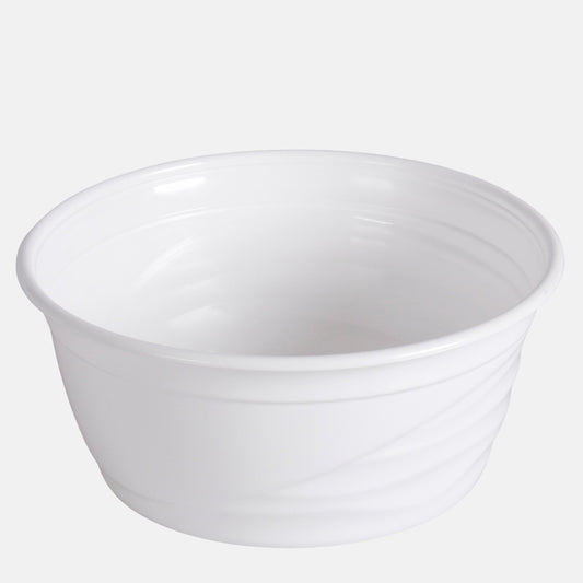 Muovinen kasvikulho 18 cm Valkoinen - Tekokukat.fi