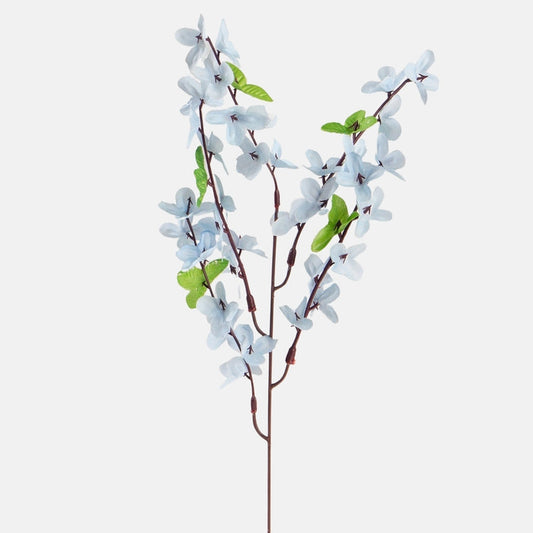 Forsythia tekokukka vaaleansininen - Tekokukat.fi