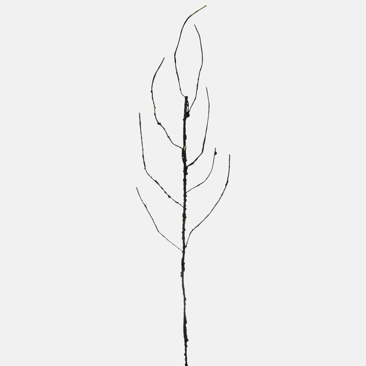 Lehdetön oksa Harmaa - Tekokukat.fi